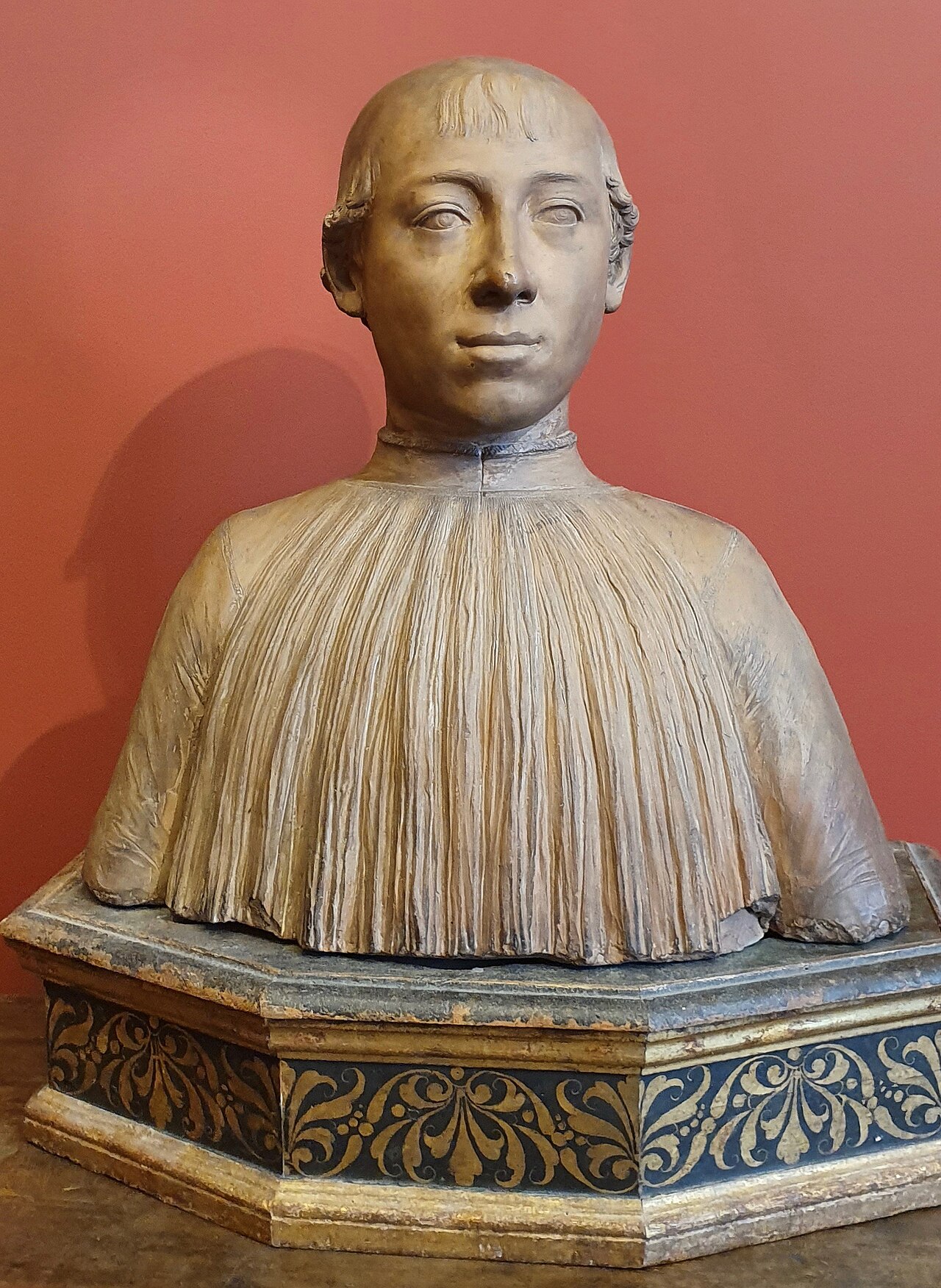 Bust of Cardinal Raffaele Sansoni Riario by Andrea Bregno
