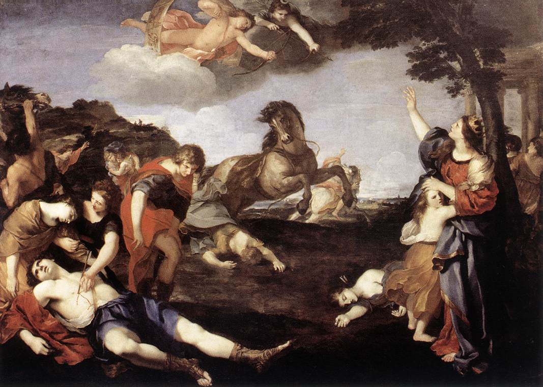 The Massacre of the Niobids by Andrea Camassei