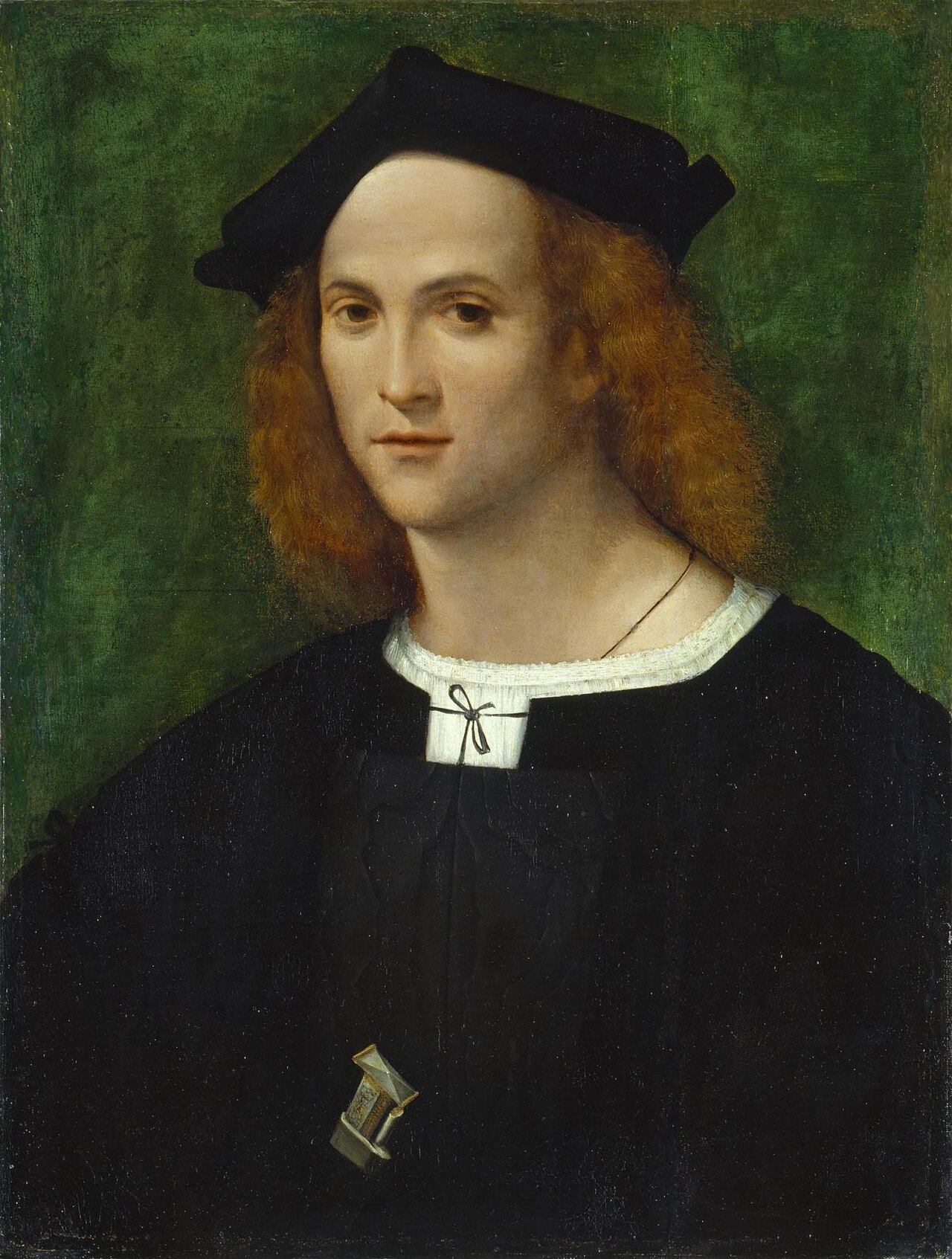 Portrait of a Young Man by Andrea del Brescianino