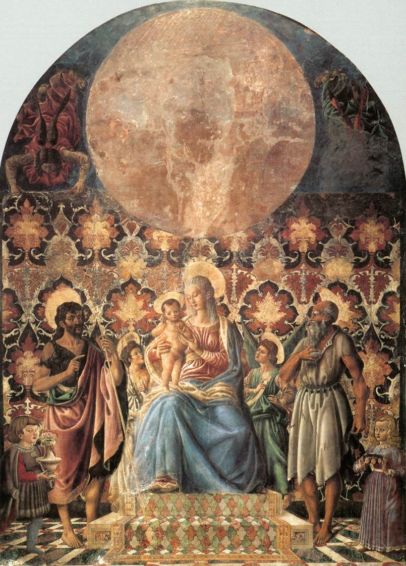 Madonna and child by Andrea del Castagno