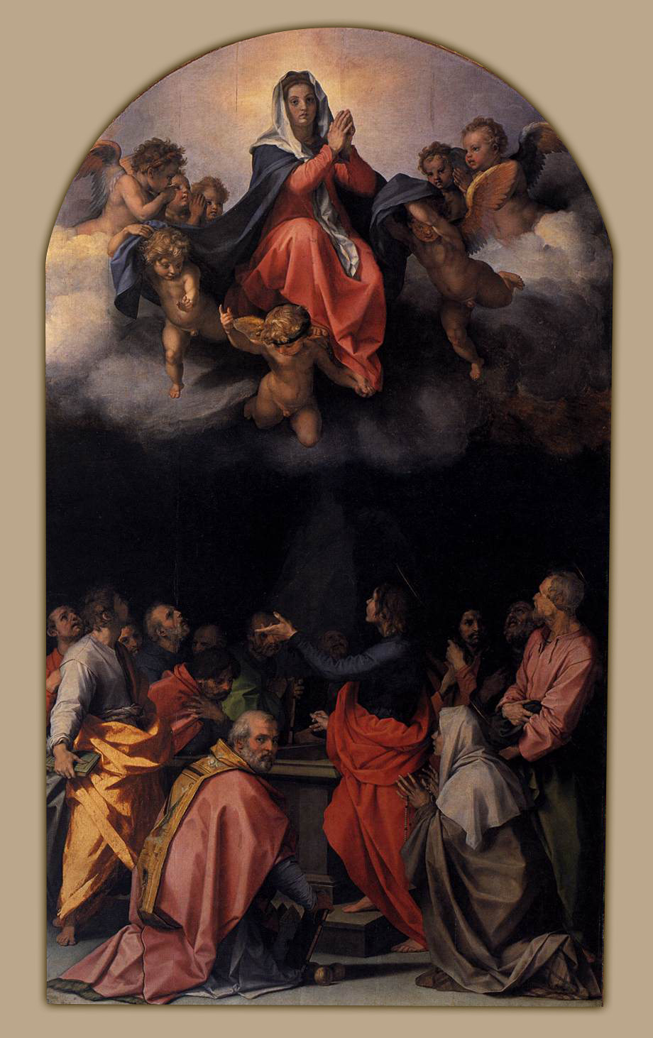Passerini Assumption by Andrea del Sarto