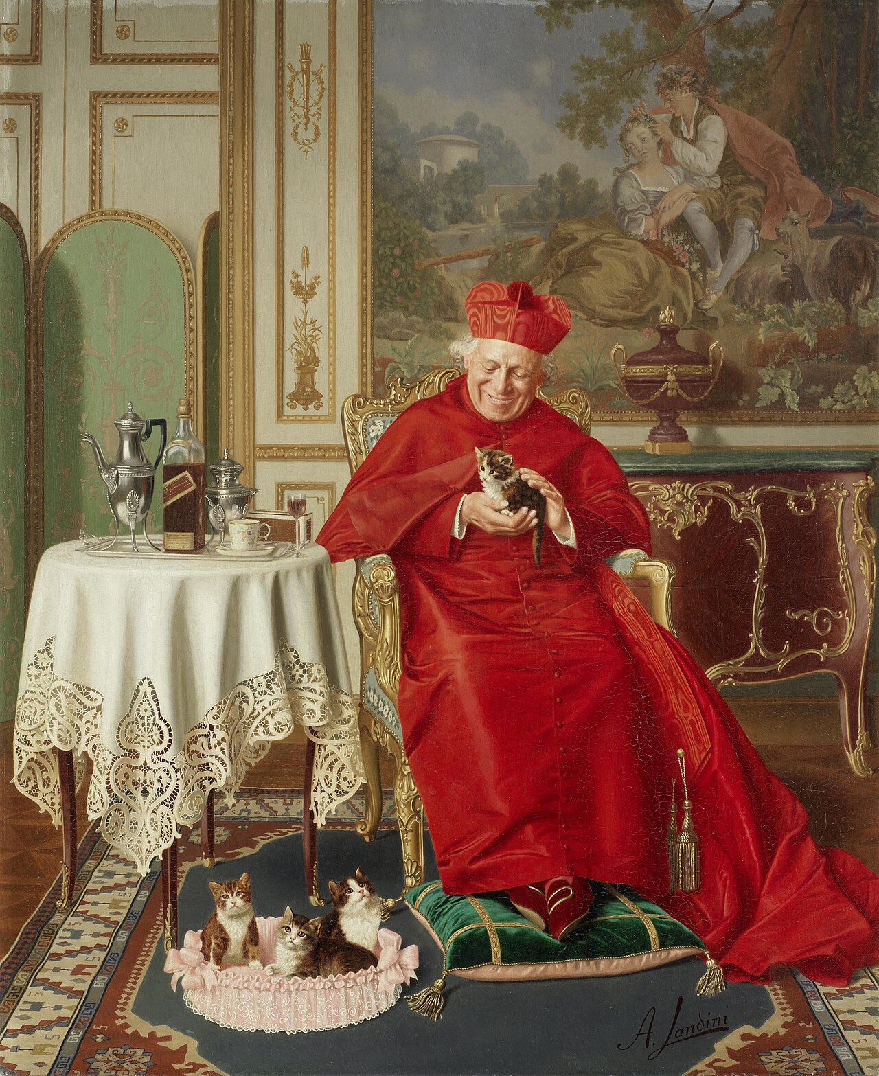 The Cardinal's favourite by Andrea Landini