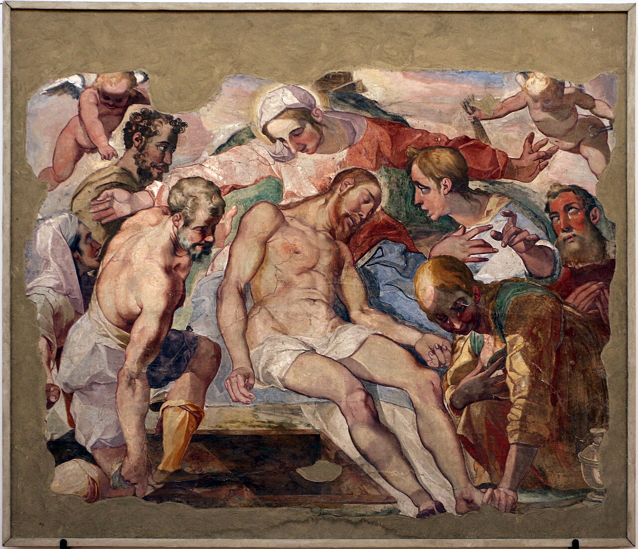 Die Kreuzabnahme by Andrea Lilio