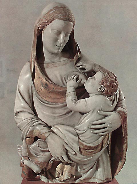 Nursing Madonna by Andrea Pisano