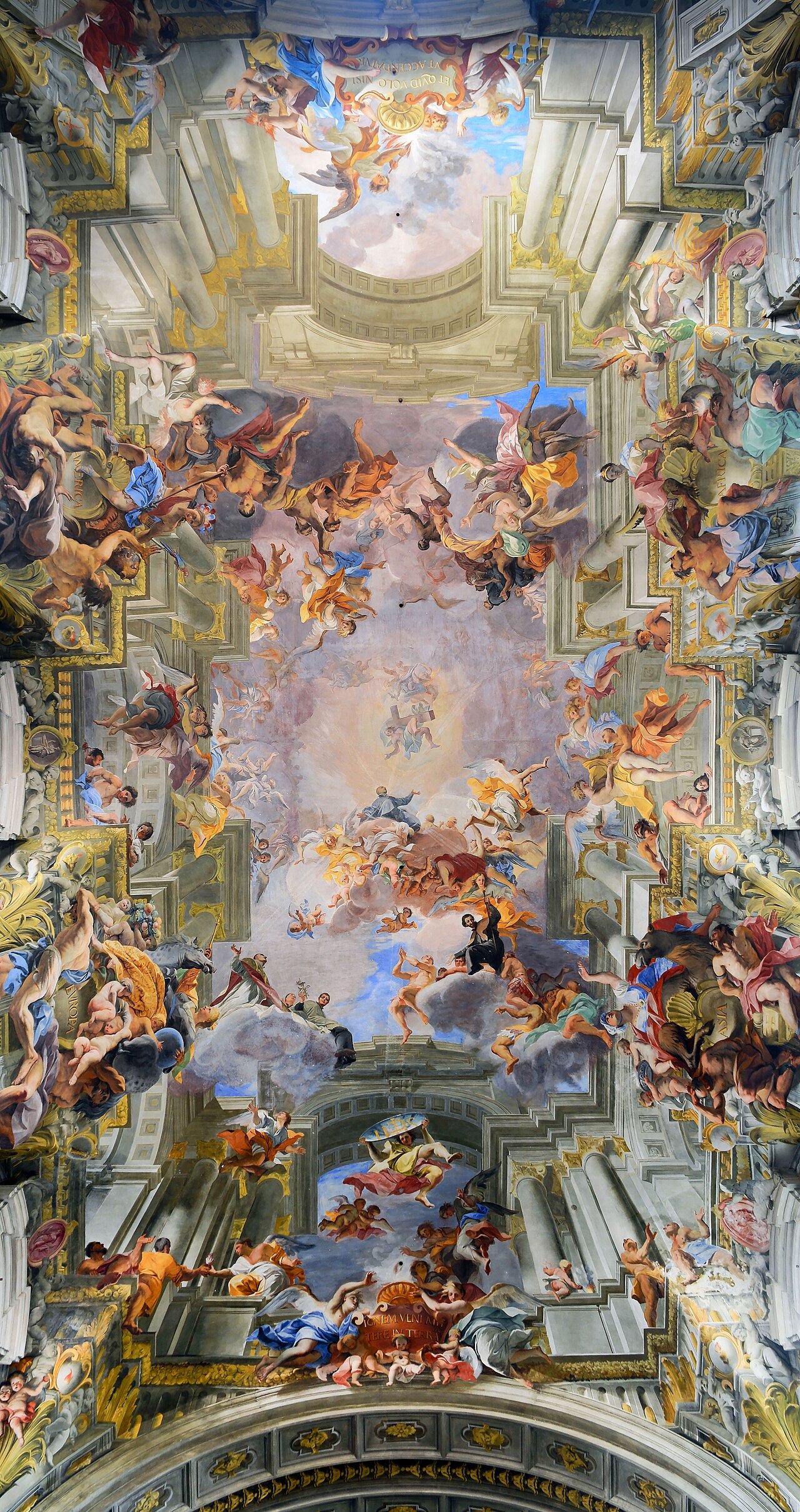 Apotheosis of Saint Ignatius by Andrea Pozzo