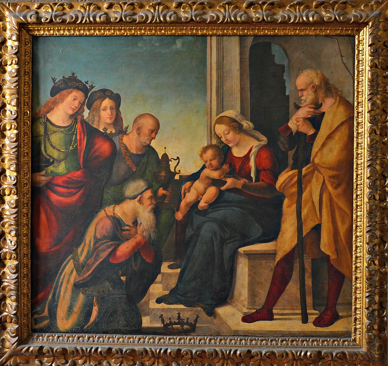 Adoration of the Magi by Andrea Sabbatini