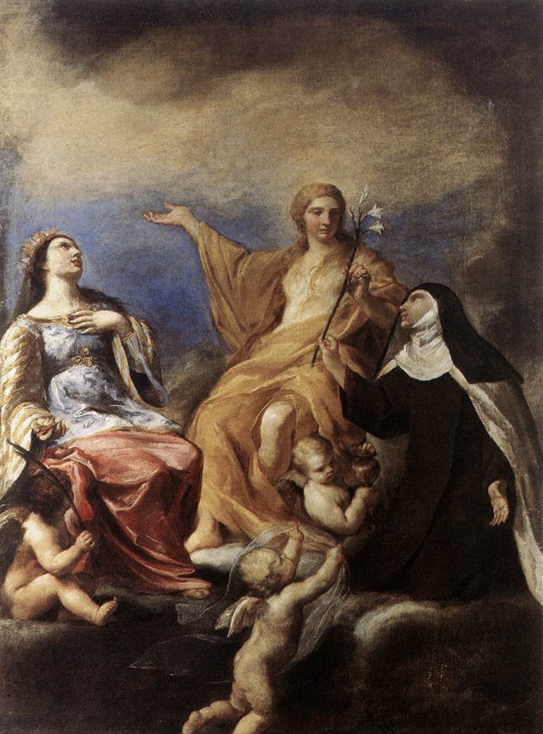 The Three Magdalenes by Andrea Sacchi