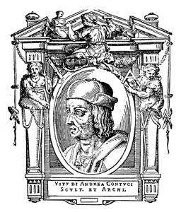 Portrait of Andrea Sansovino