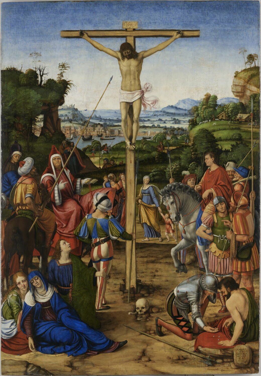 Crucifixion by Andrea Solari