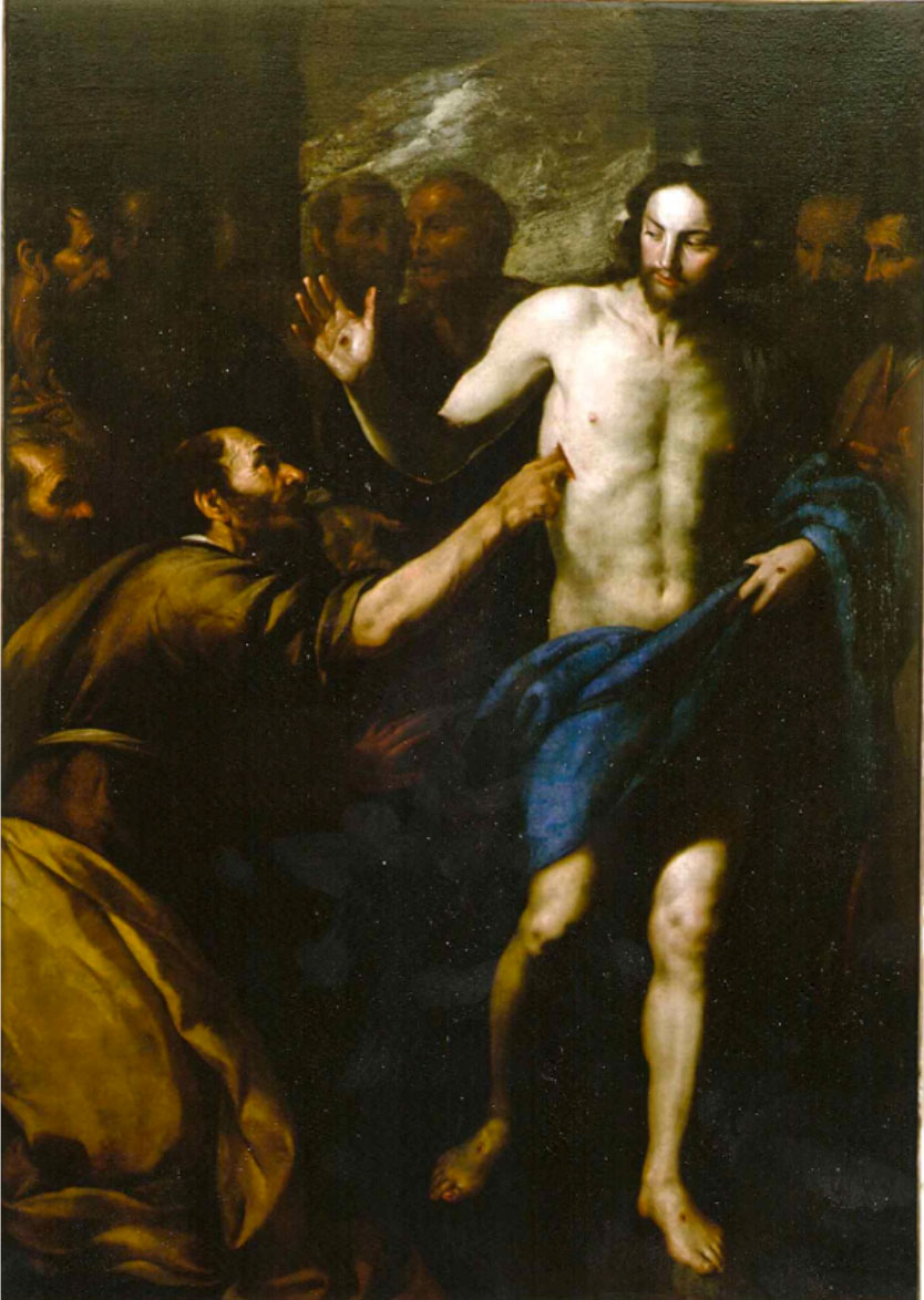 The Doubt of Saint Thomas by Andrea Vaccaro