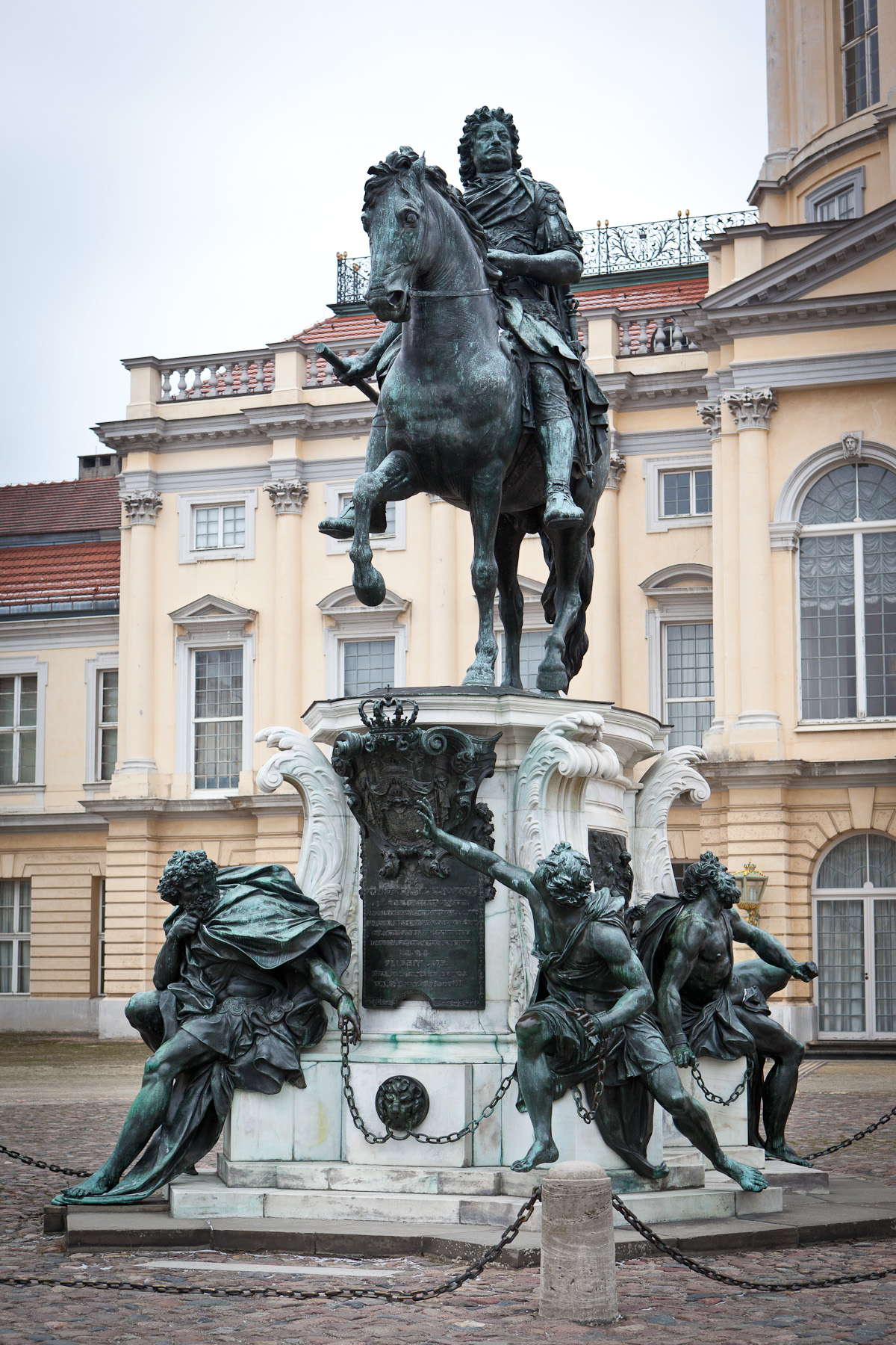 Equestrian statue of Friedrich Wilhelm I by Andreas Schlüter