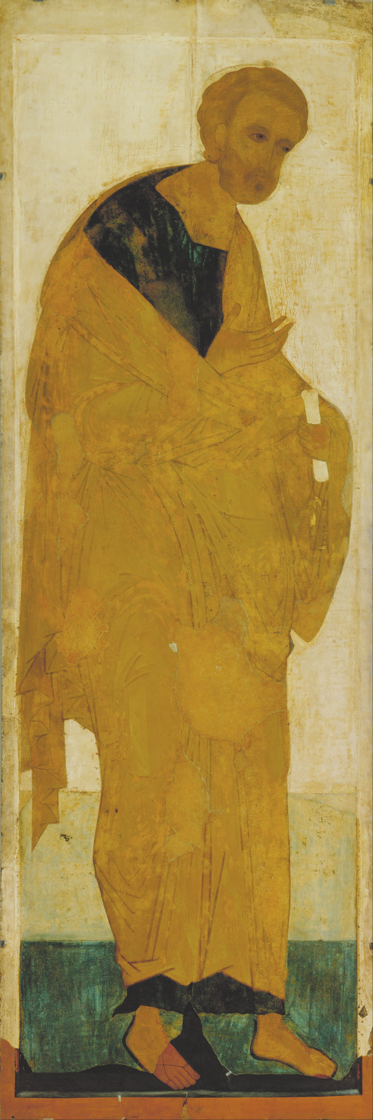 St Peter. From Deisus Tier by Andrei Rublev