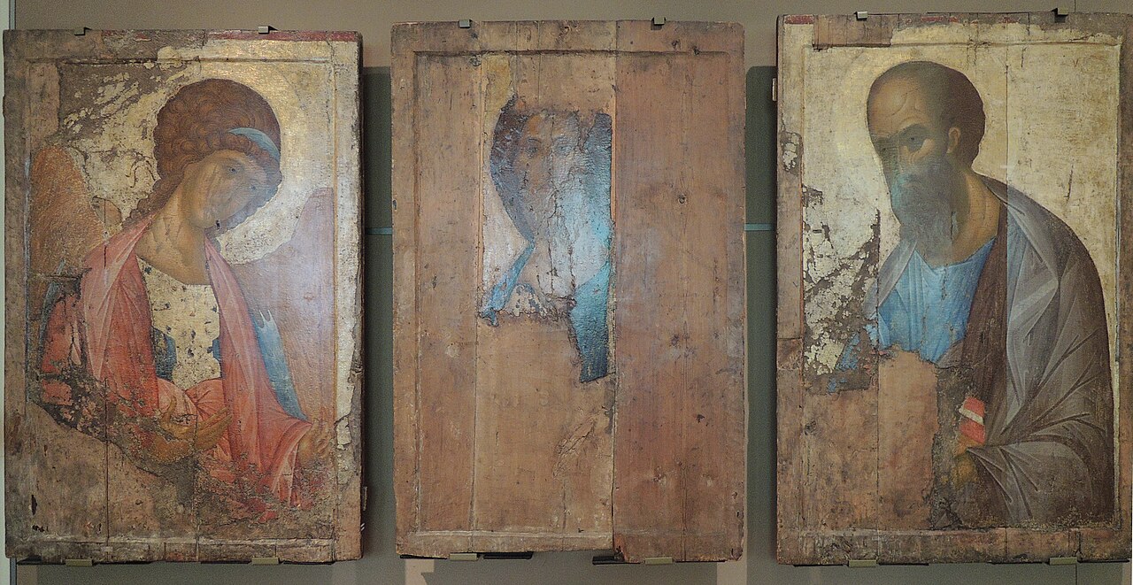 Zvenigorodskiy chin by Andrei Rublev