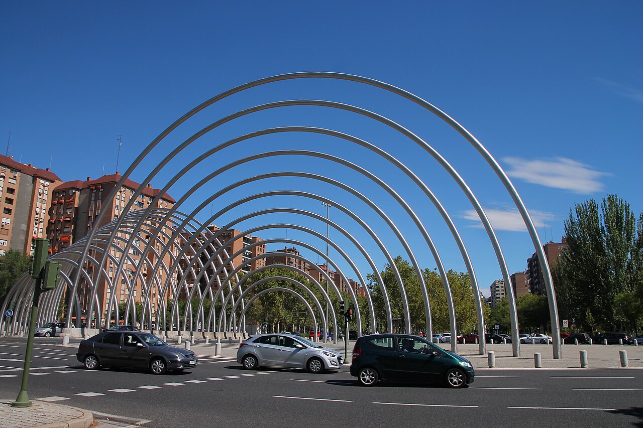 Puerta de la Ilustración, Madrid by Andreu Alfaro