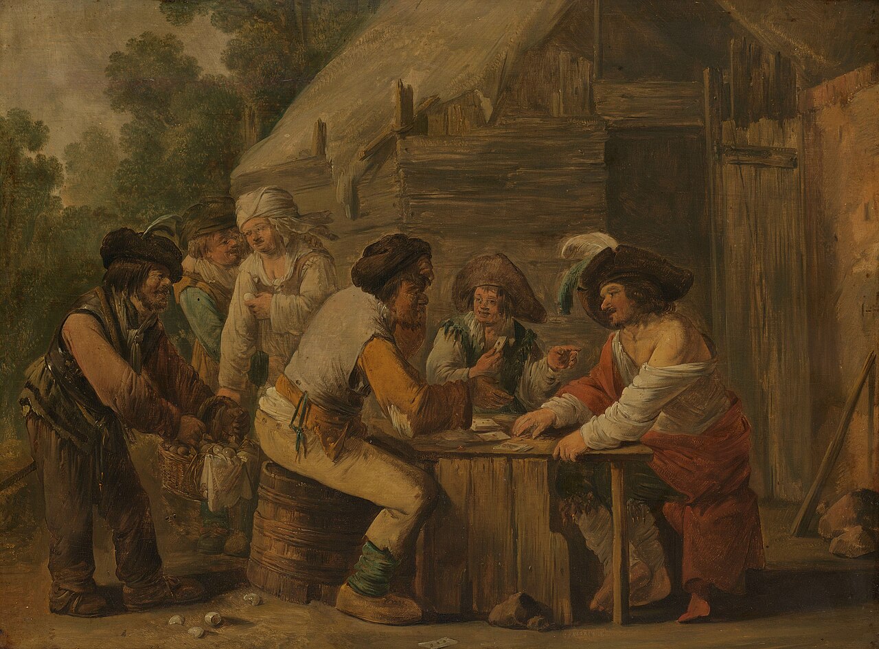 The card players by Andries Both