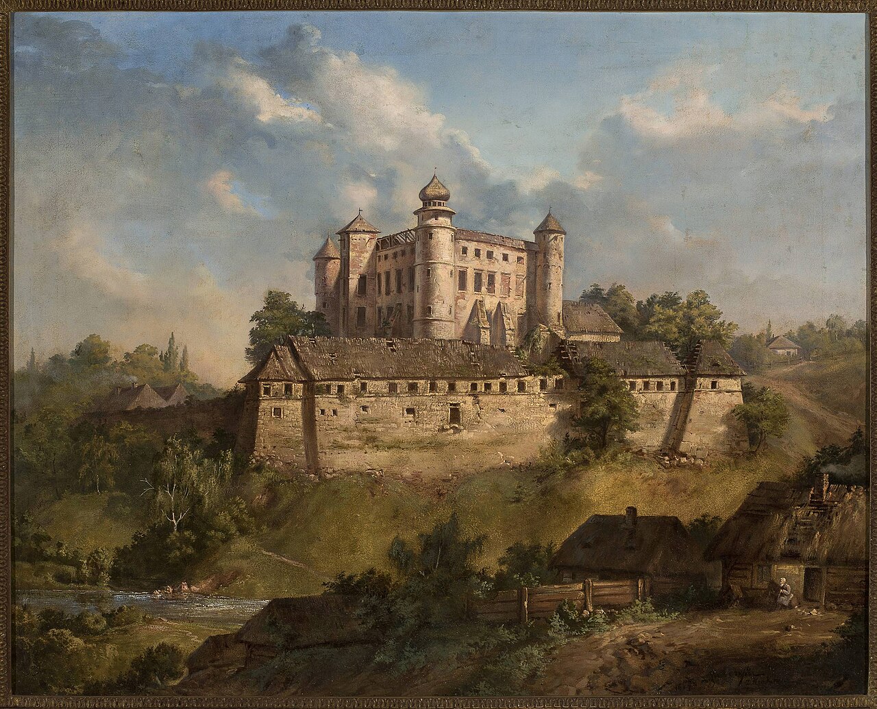 Wiśnicz Castle. by Andrzej Grabowski