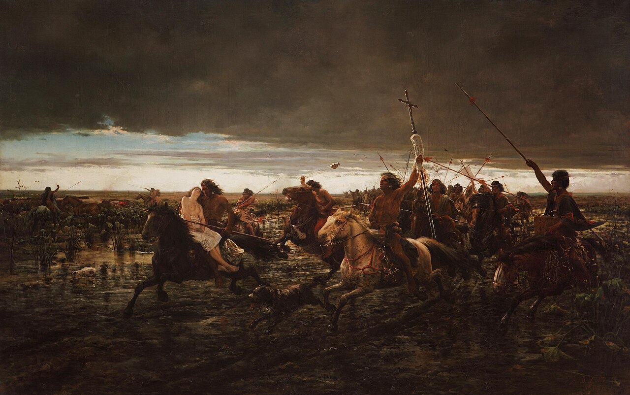 La vuelta del malón by Ángel della Valle