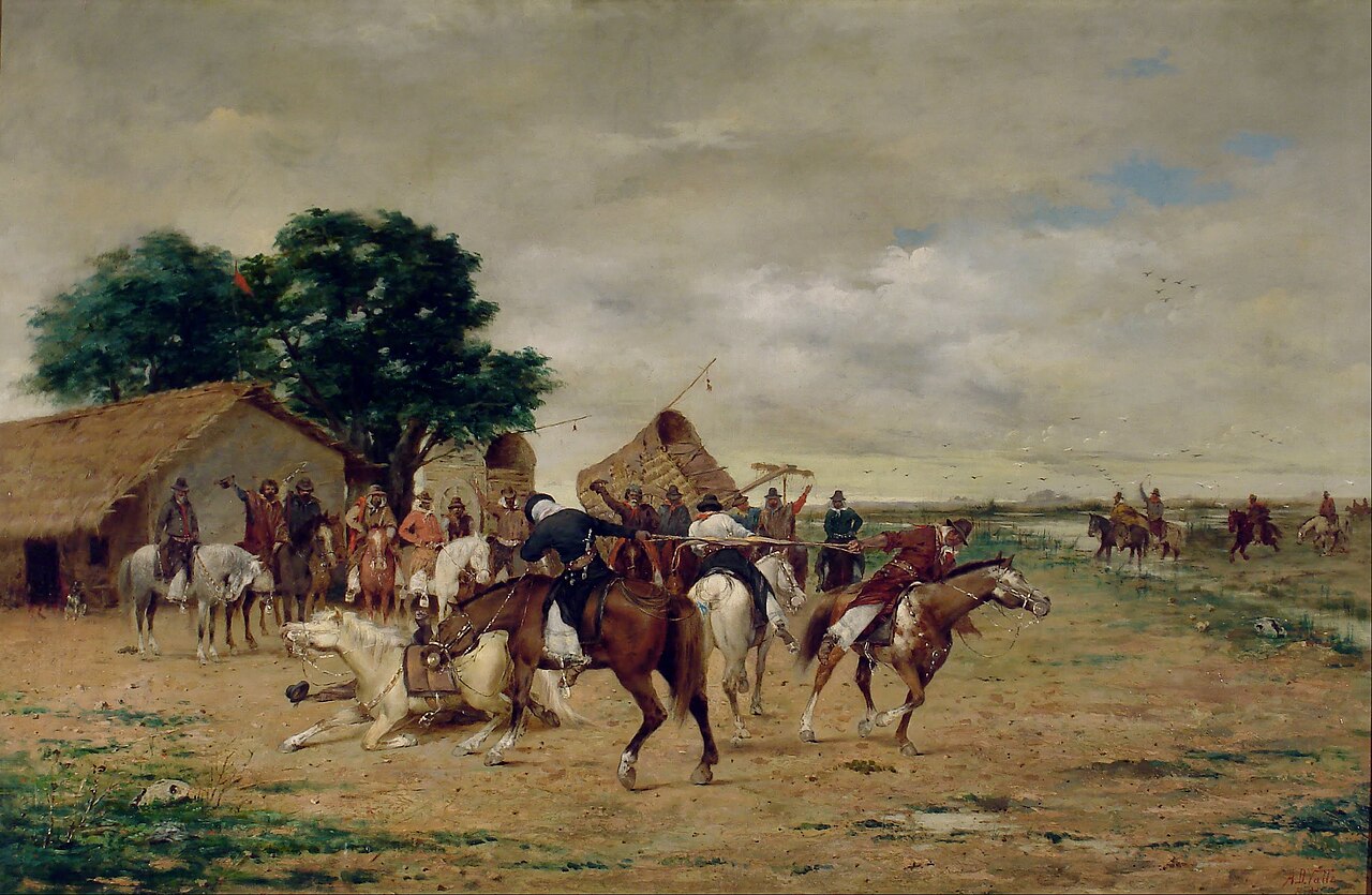 The Game of Pato by Ángel della Valle