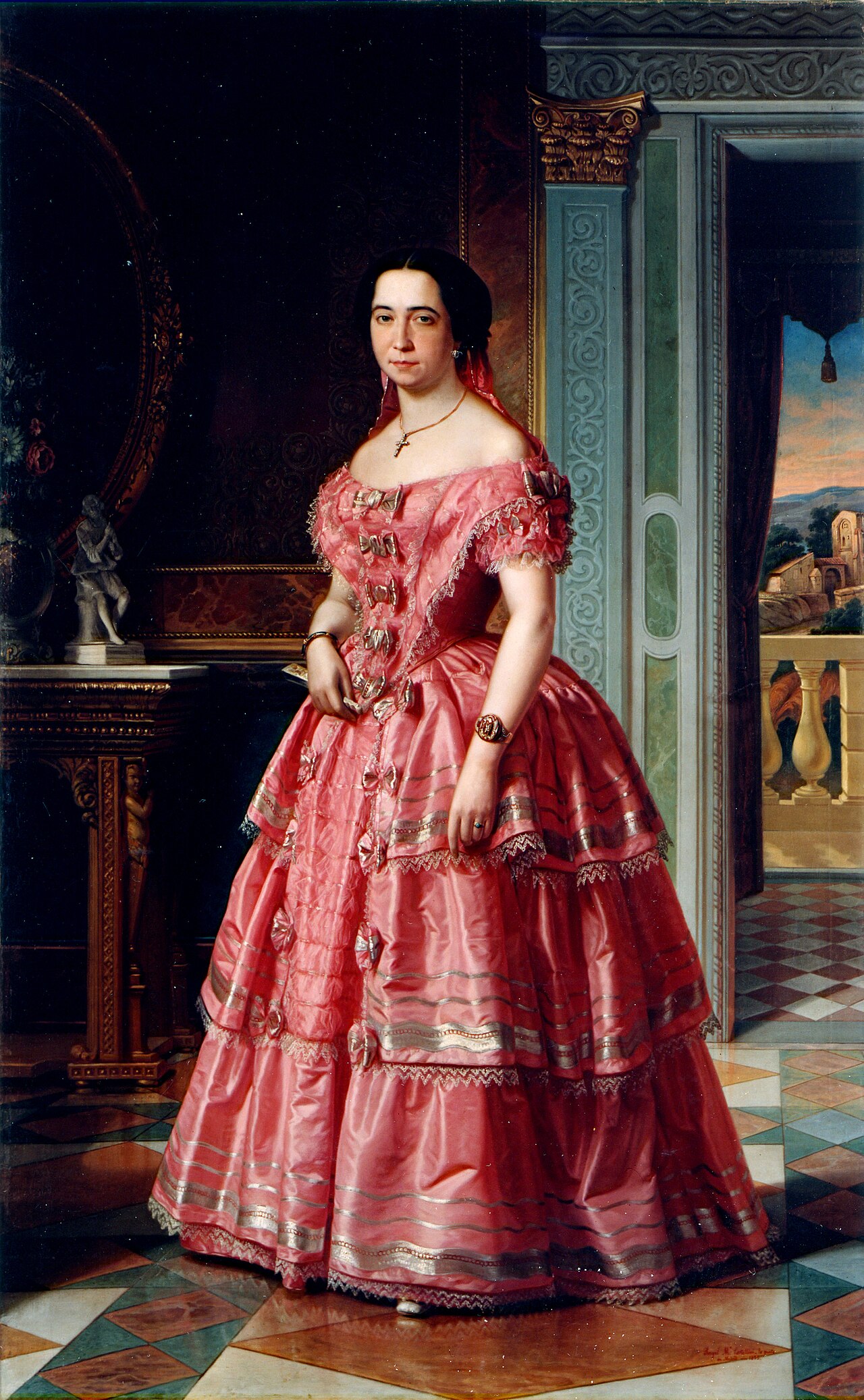 Portrait of Ángel María Cortellini