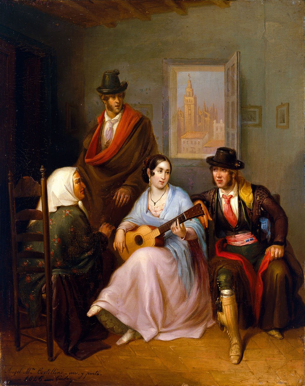 The Young Girl Andalusian Folk Song by Ángel María Cortellini