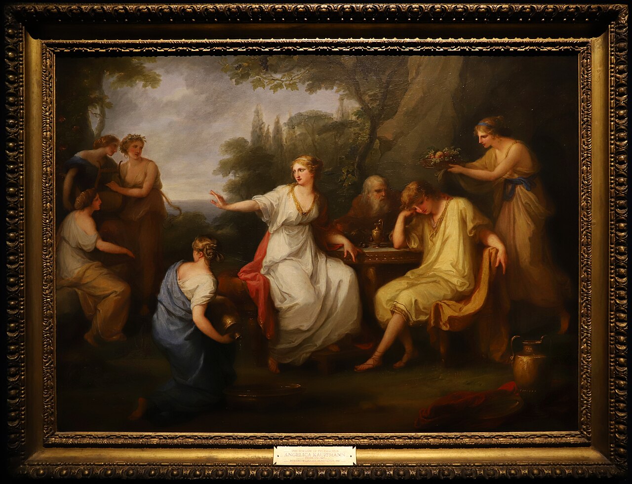 The Sorrow of Telemachus by Angelica Kauffmann