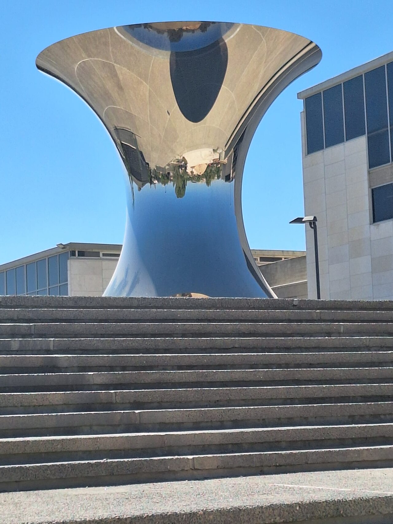 Turning the World Upside Down by Anish Kapoor