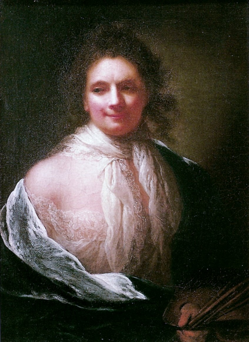 Portrait of Anna Dorothea Therbusch
