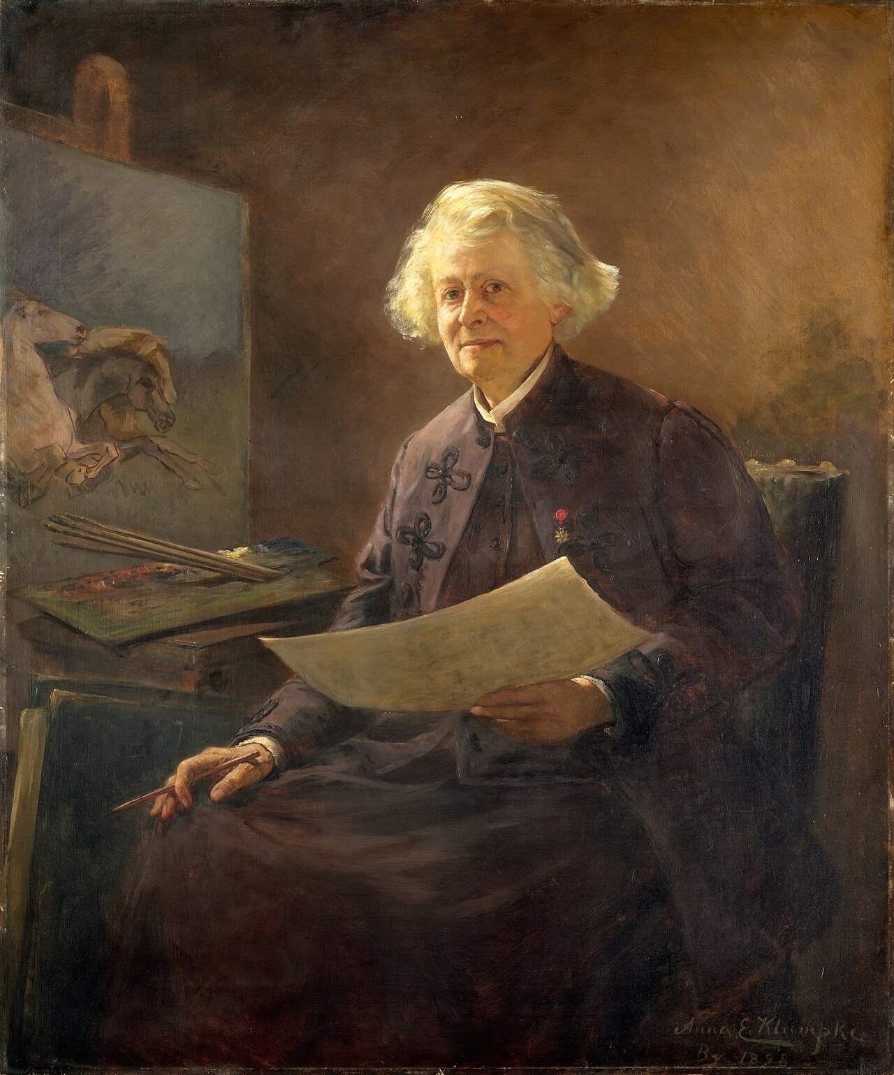 Rosa Bonheur by Anna Elizabeth Klumpke