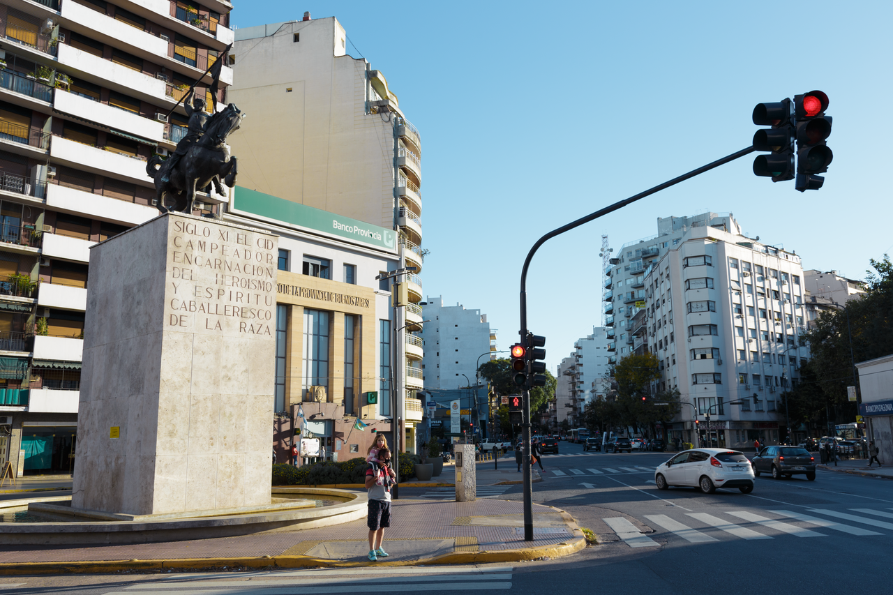 El Cid by Anna Hyatt Huntington in Buenos Aires by Anna Hyatt Huntington
