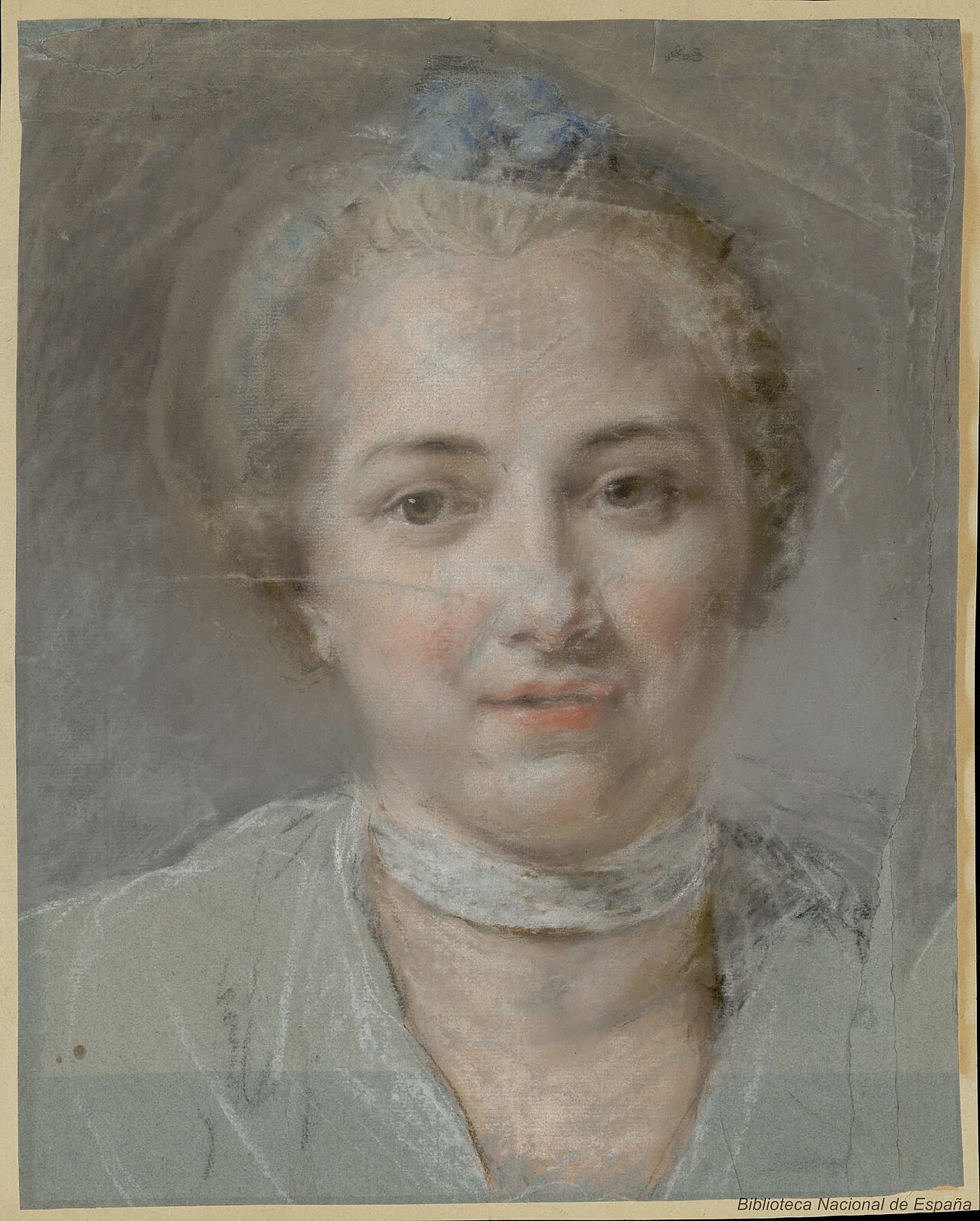 Portrait of a woman by Anna Maria Mengs