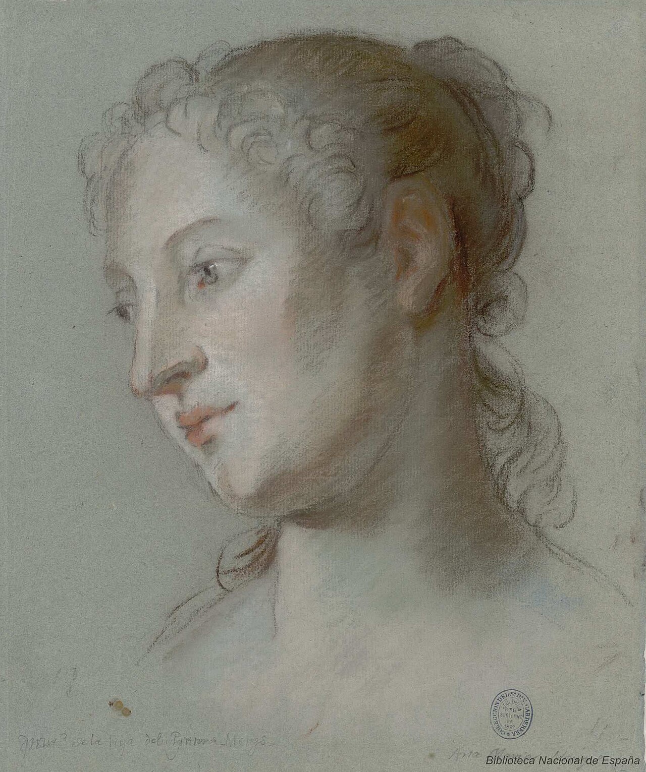Portrait of Anna Maria Mengs