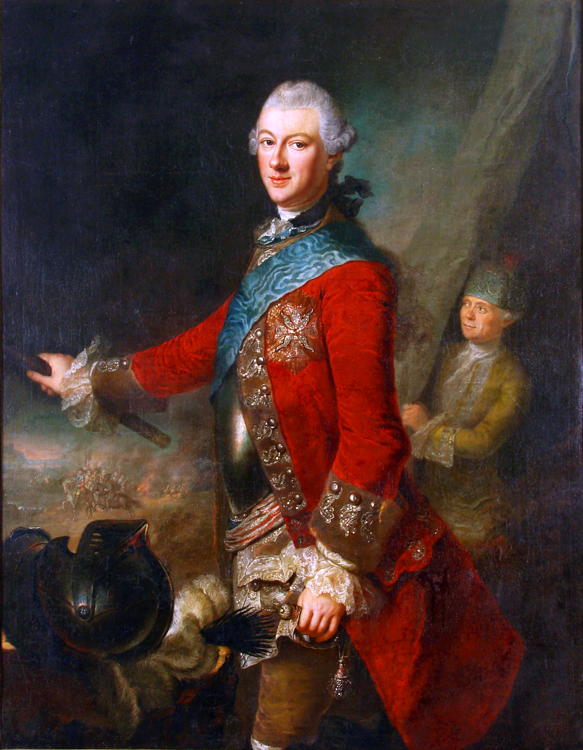 Portrait of Michał Kazimierz Ogiński by Anna Rosina de Gasc