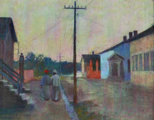 Kyrkogatan: J.A.G. Acke and Eva Acke by Anna Wengberg