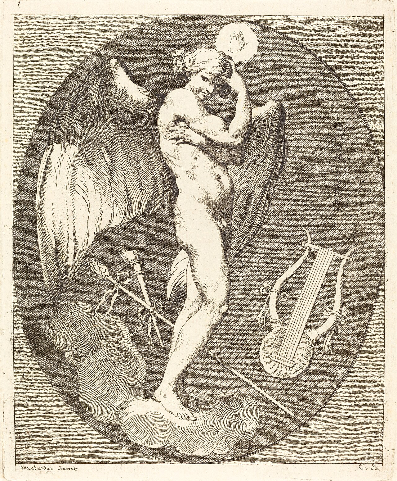 Apollo by Anne Claude Philippe, Comte de Caylus