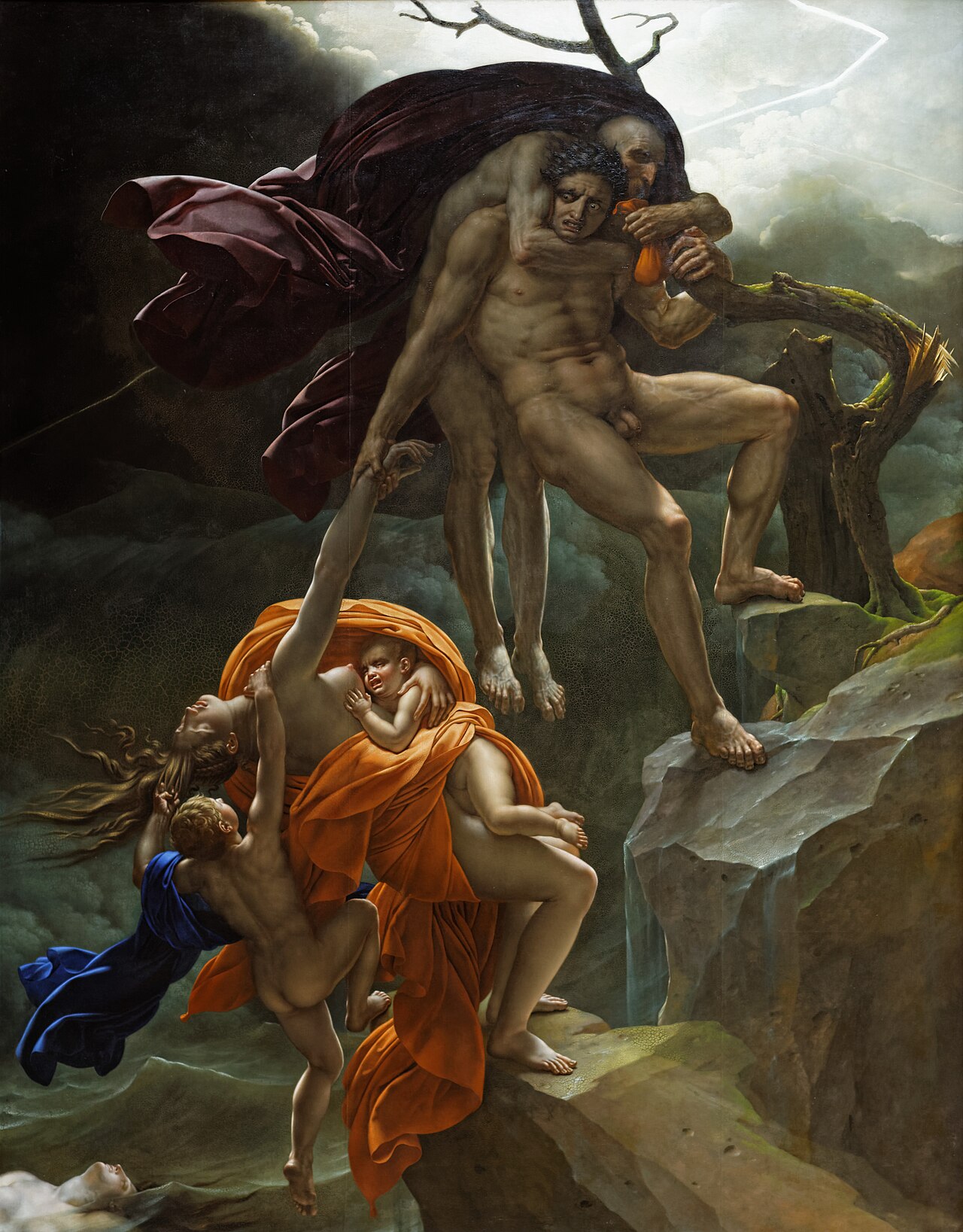Scene of the Flood by Anne-Louis Girodet