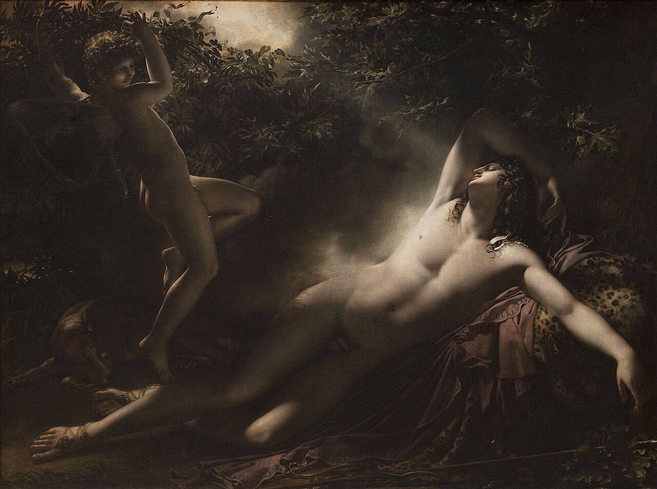 The Sleep of Endymion by Anne-Louis Girodet