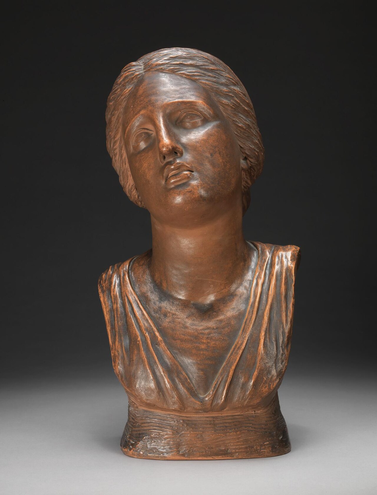Bust of Niobe's Daughter, after the Antique by Anne Seymour Damer