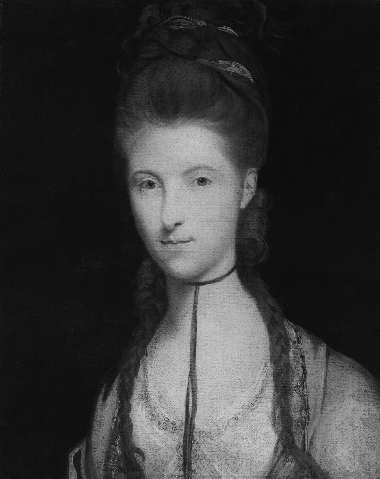 Portrait of Anne Seymour Damer