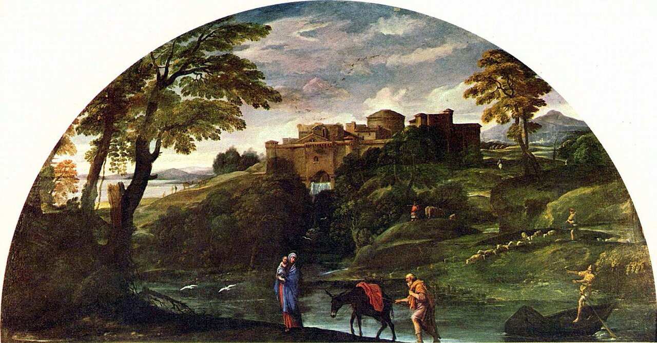 The Flight into Egypt by Annibale Carracci