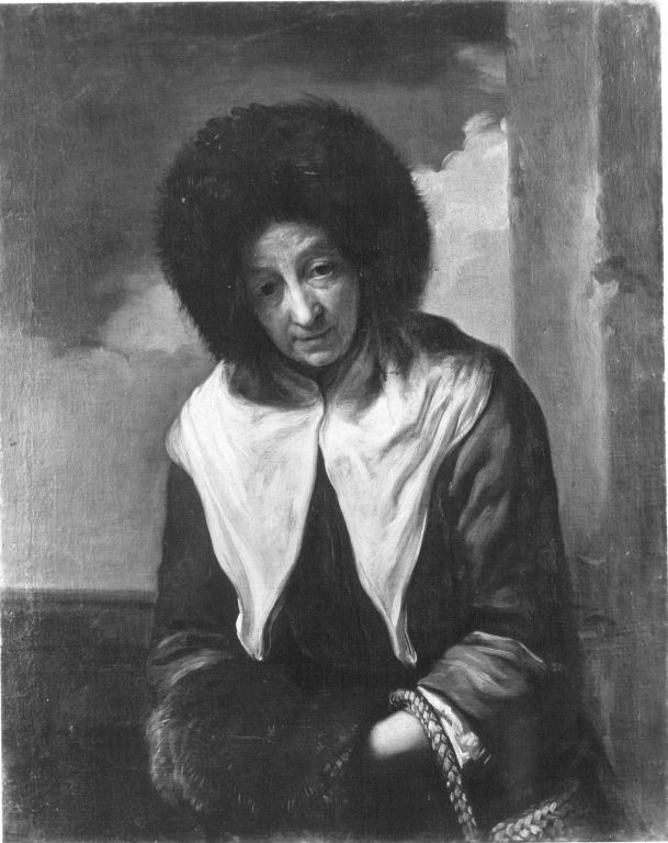 Portrait of an old lady by Anthoni Schoonjans