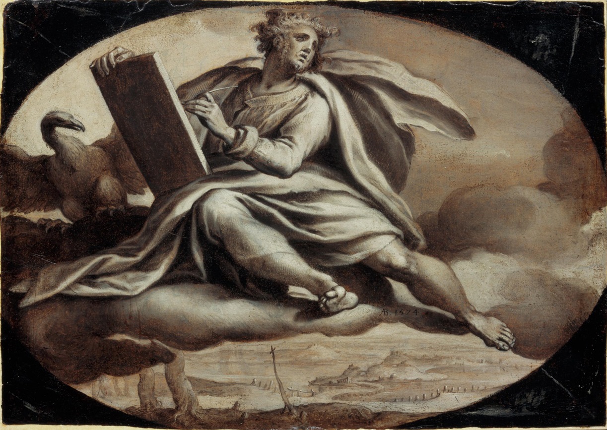 The evangelist John by Anthonie Blocklandt van Montfoort