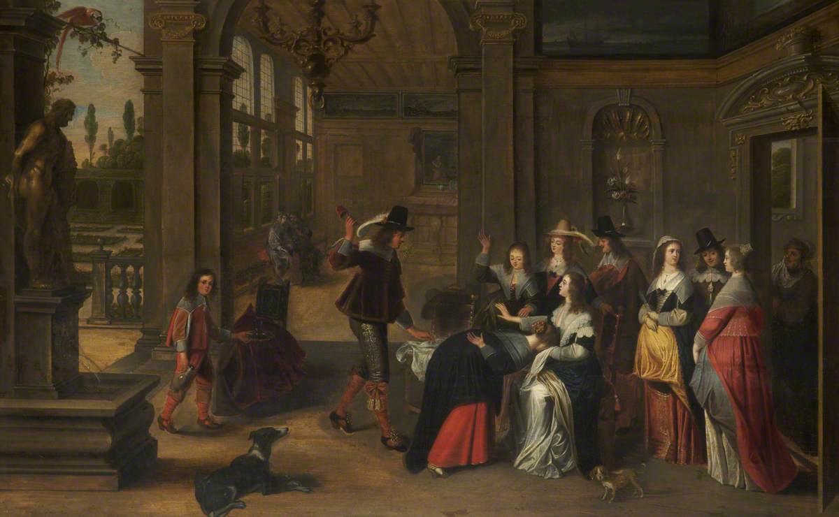 A Game of Forfeits by Anthonie Palamedesz.