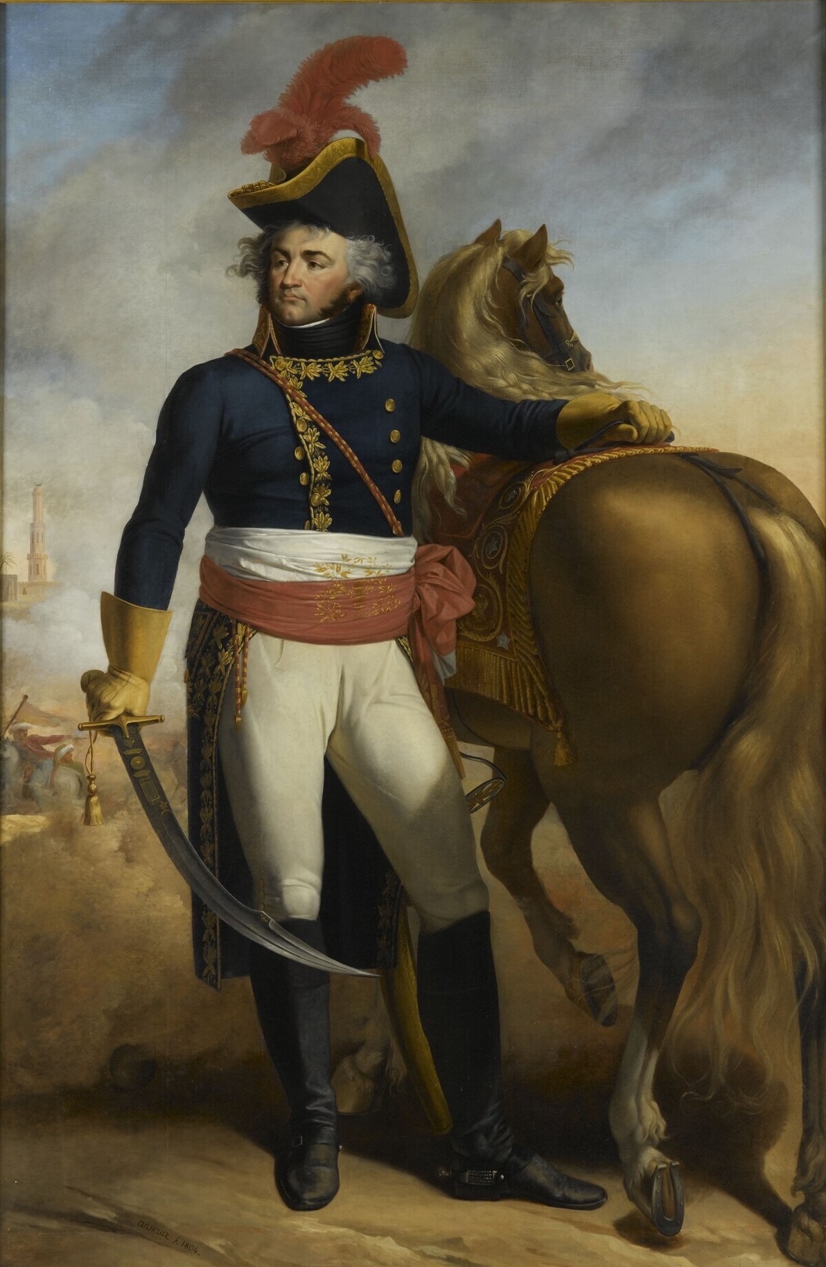 Jean-Baptiste Kléber, general-in-chief (1753-1800) by Antoine Ansiaux