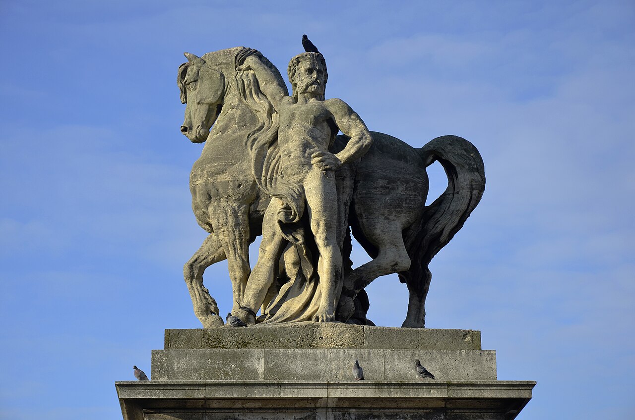 Le Cavalier gaulois (The Gaulish Horseman) by Antoine-Augustin Préault
