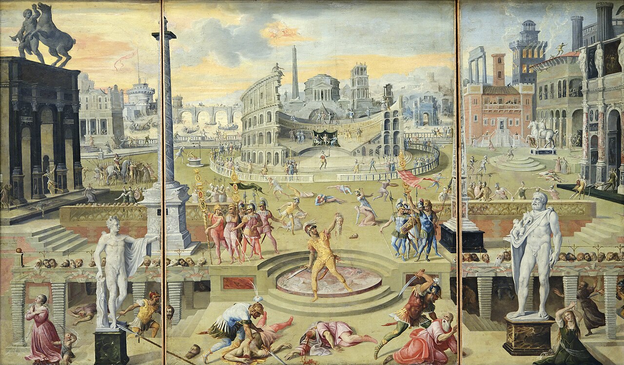 The Massacres of the Triumvirate by Antoine Caron