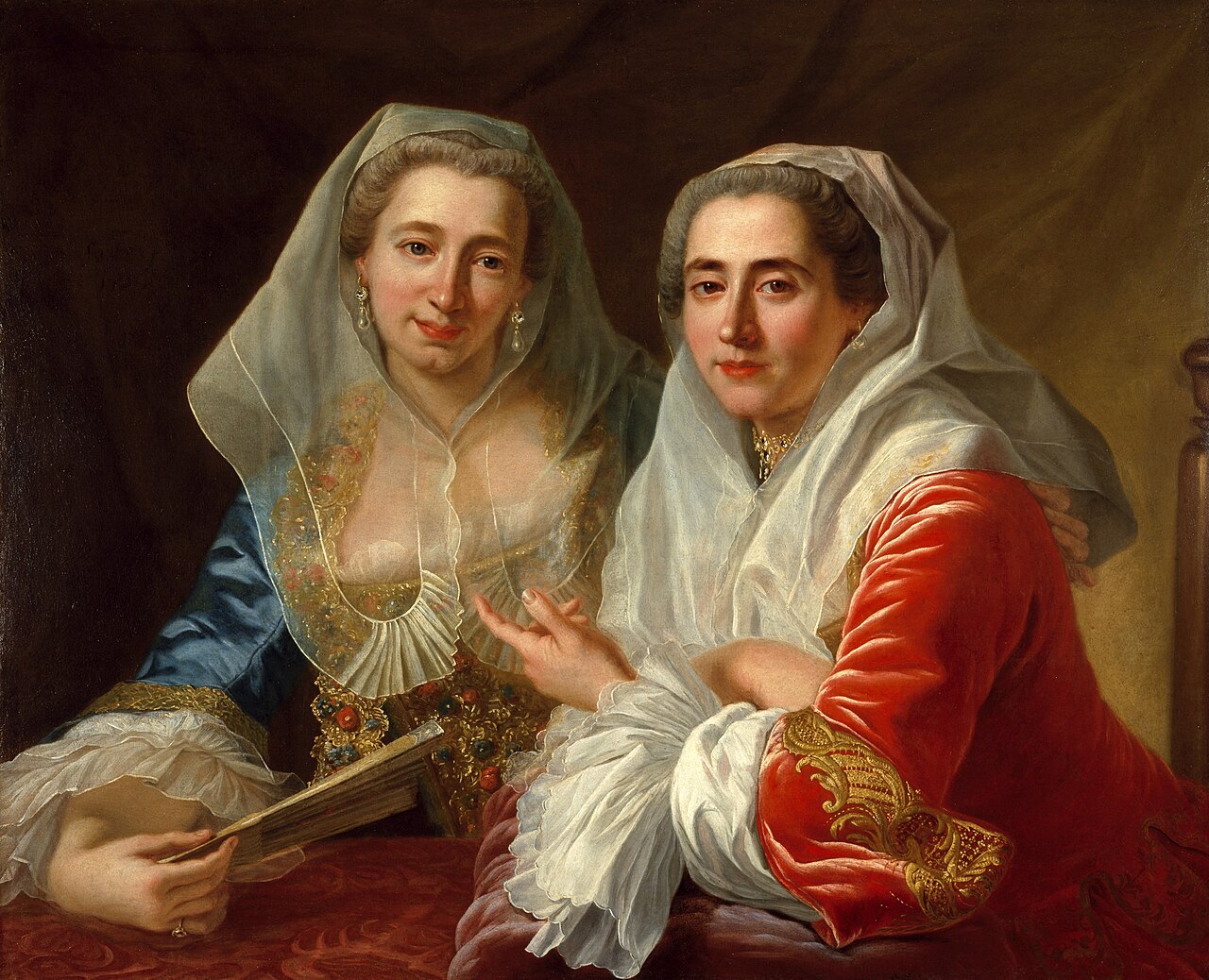 The Mirabita Sisters by Antoine de Favray