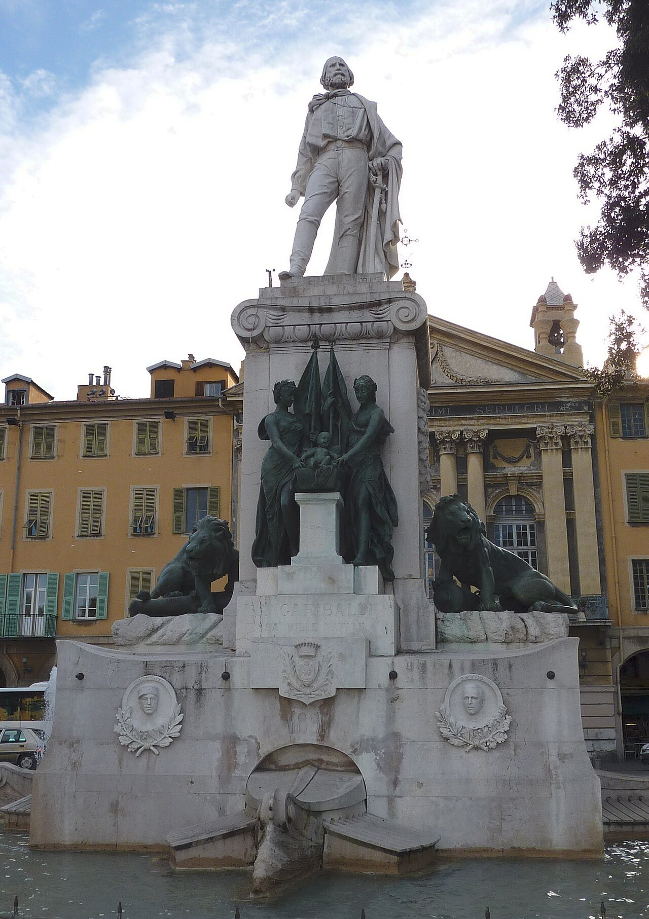 Monument to Giuseppe Garibaldi by Antoine Étex