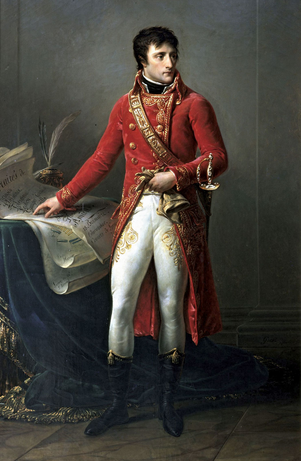 Bonaparte, Premier Consul by Antoine-Jean Gros