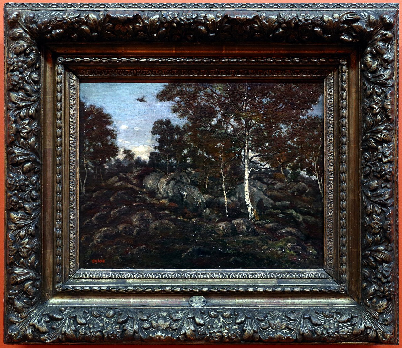 The Forest of Fontainebleau by Antoine-Louis Barye