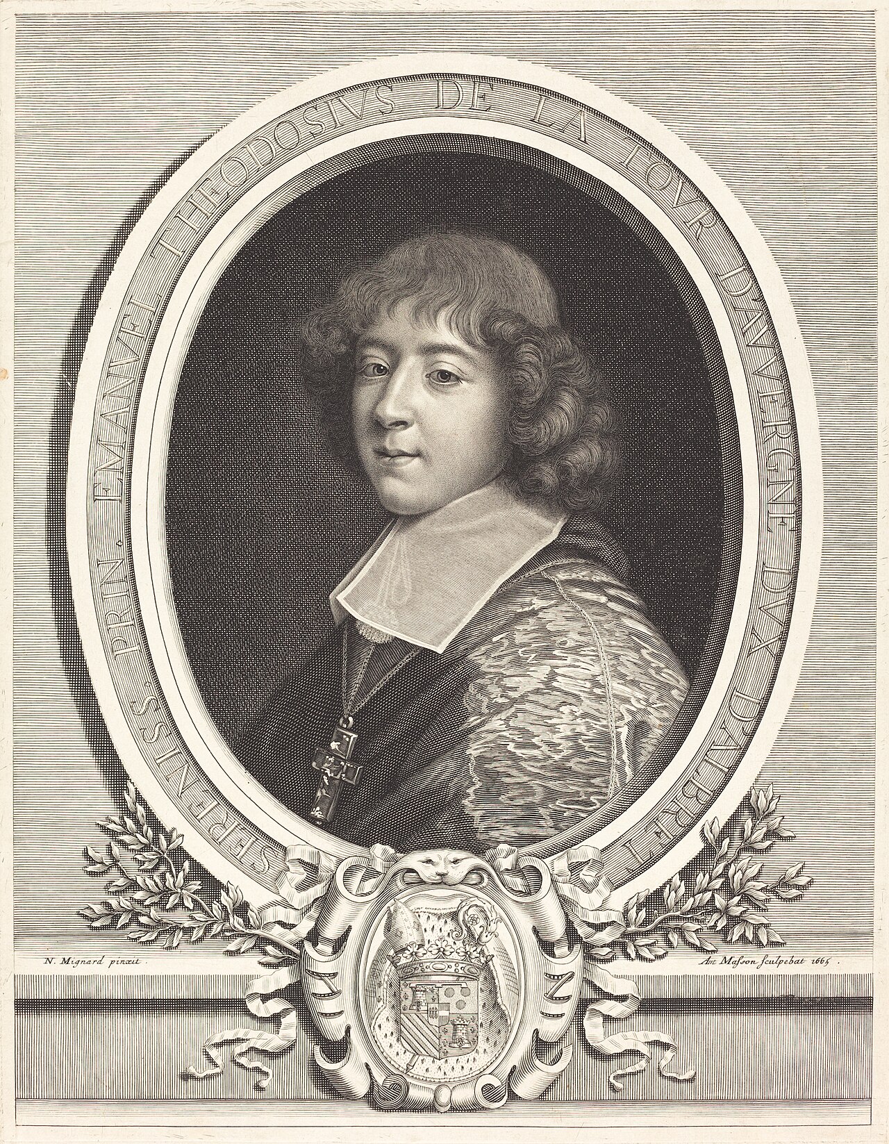 Cardinal de Bouillon by Antoine Masson